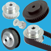Pulleys, belts (transmission)