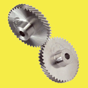 Crossed helical gear axes crossed 90°