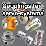 Couplings for servo-systems