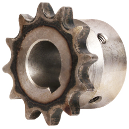 Pignon à chaîne inox Pas : 15,875mm (DIN10B-1) Diamètre rouleau : : 10,16mm  
