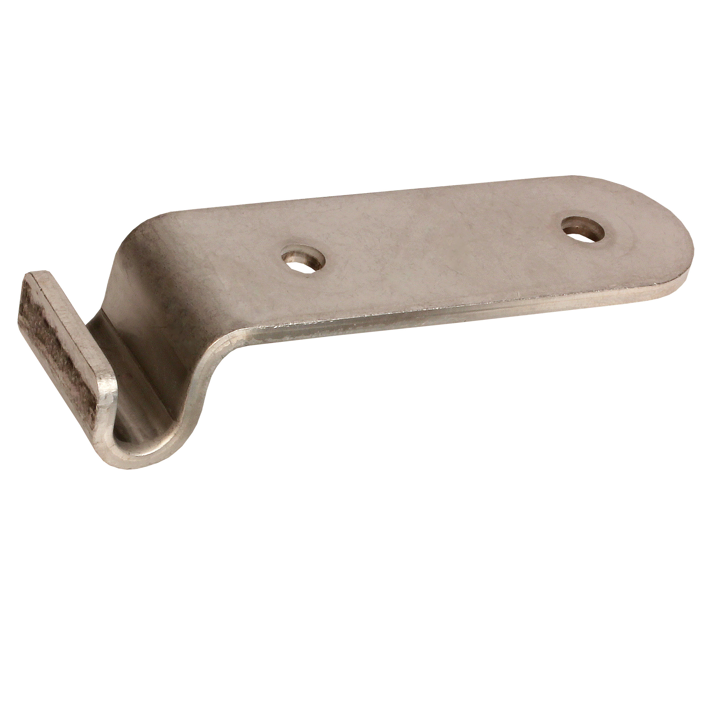 Strike for toggle latch - 25.5mm - Stainless steel - Right angled
