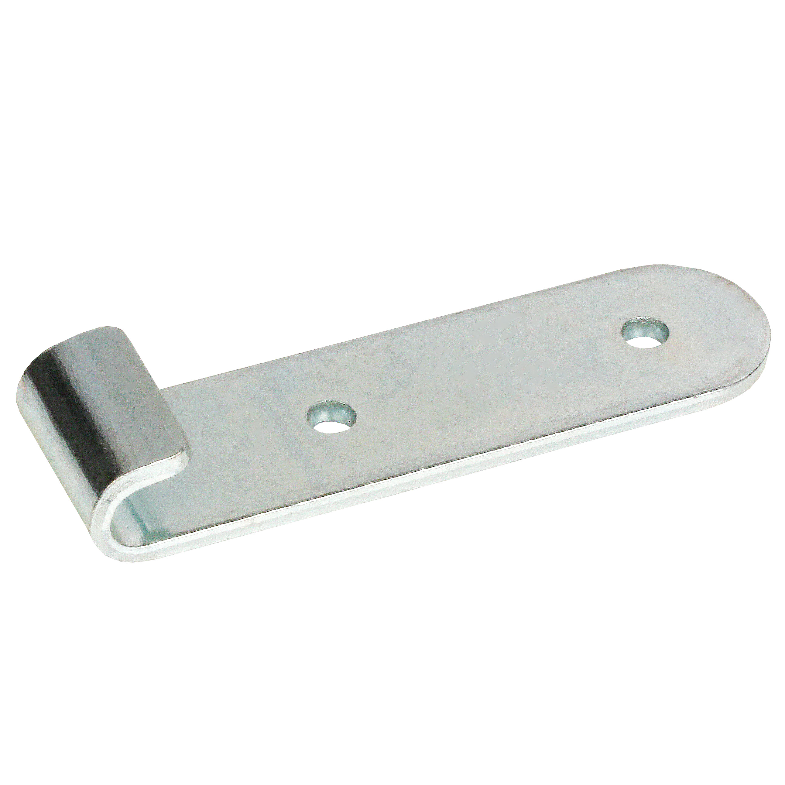 Strike for toggle latch - 25.5mm - Steel - Flat