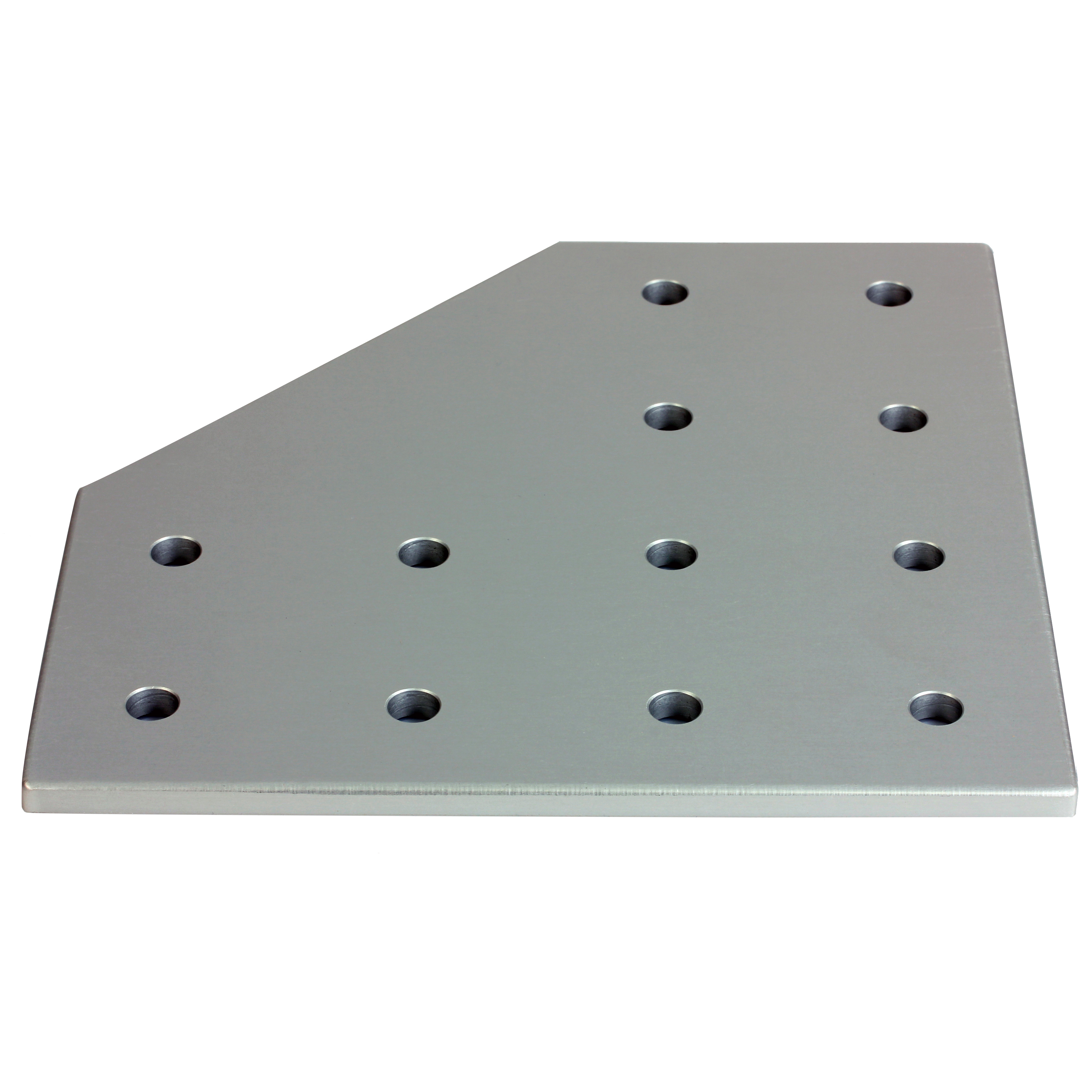 Joining plate for aluminium profile - Right angled connection -  - 