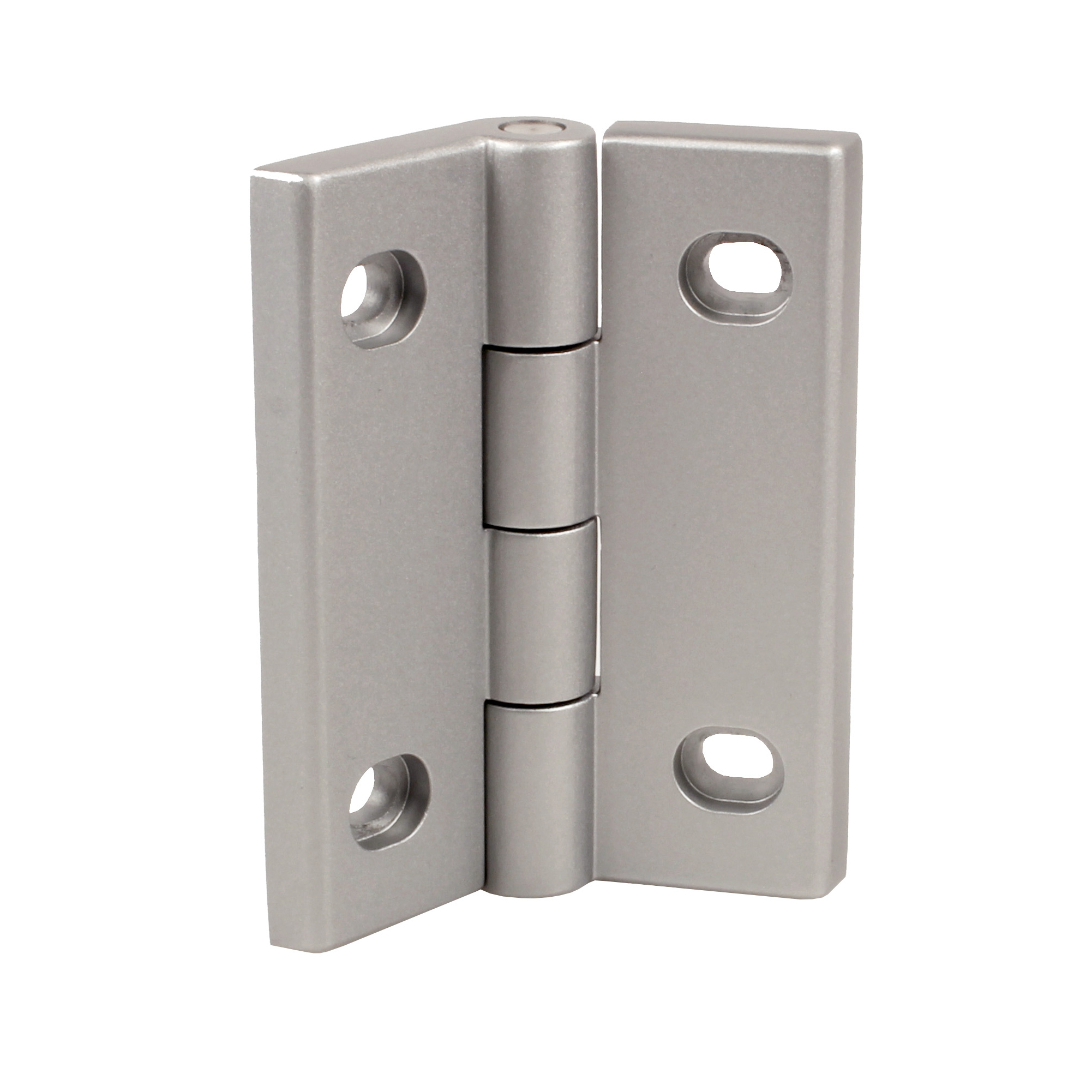 Hinge for aluminium profile - With elongated holes -  - 