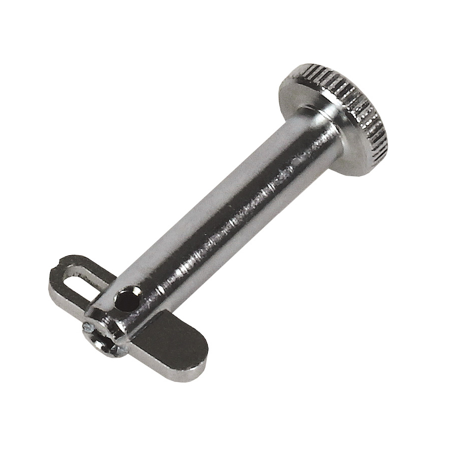 Locking pin with interlocking safety latch - with interlocking safety latch - Steel - 