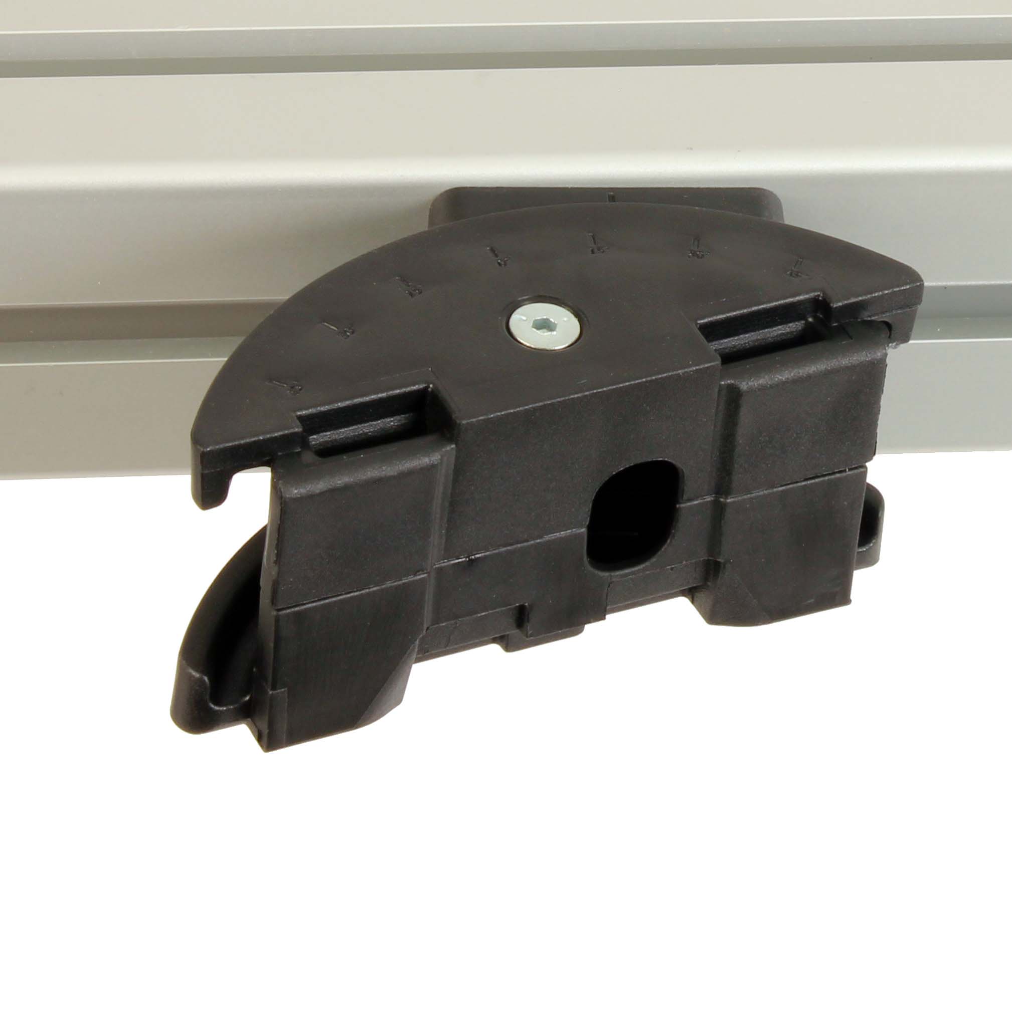 Swivel storage bin - Adjustable support - 8 and 10 mm - Black