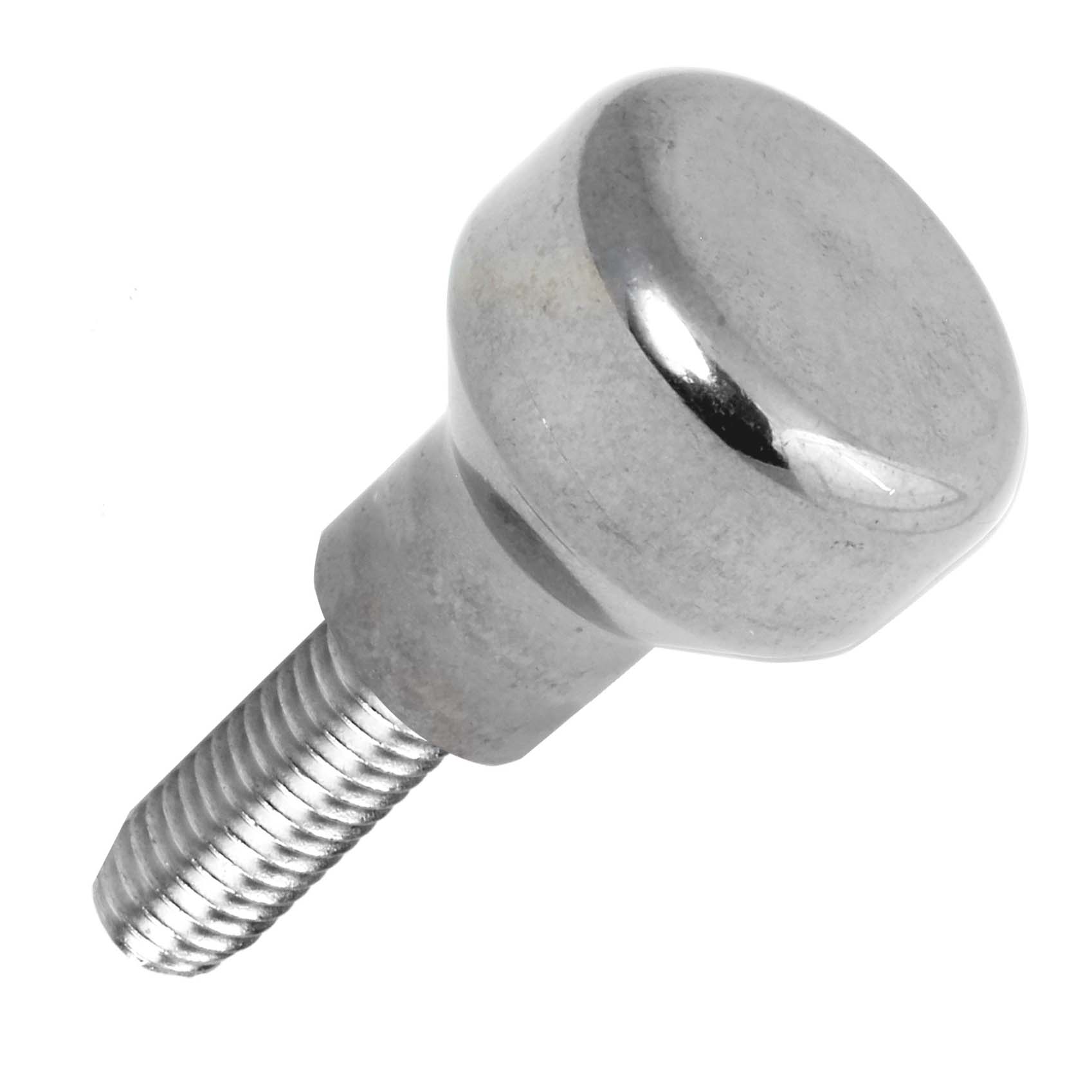Mushroom headed button Hygienic Usit® - With male thread and high head - Stainless steel - 