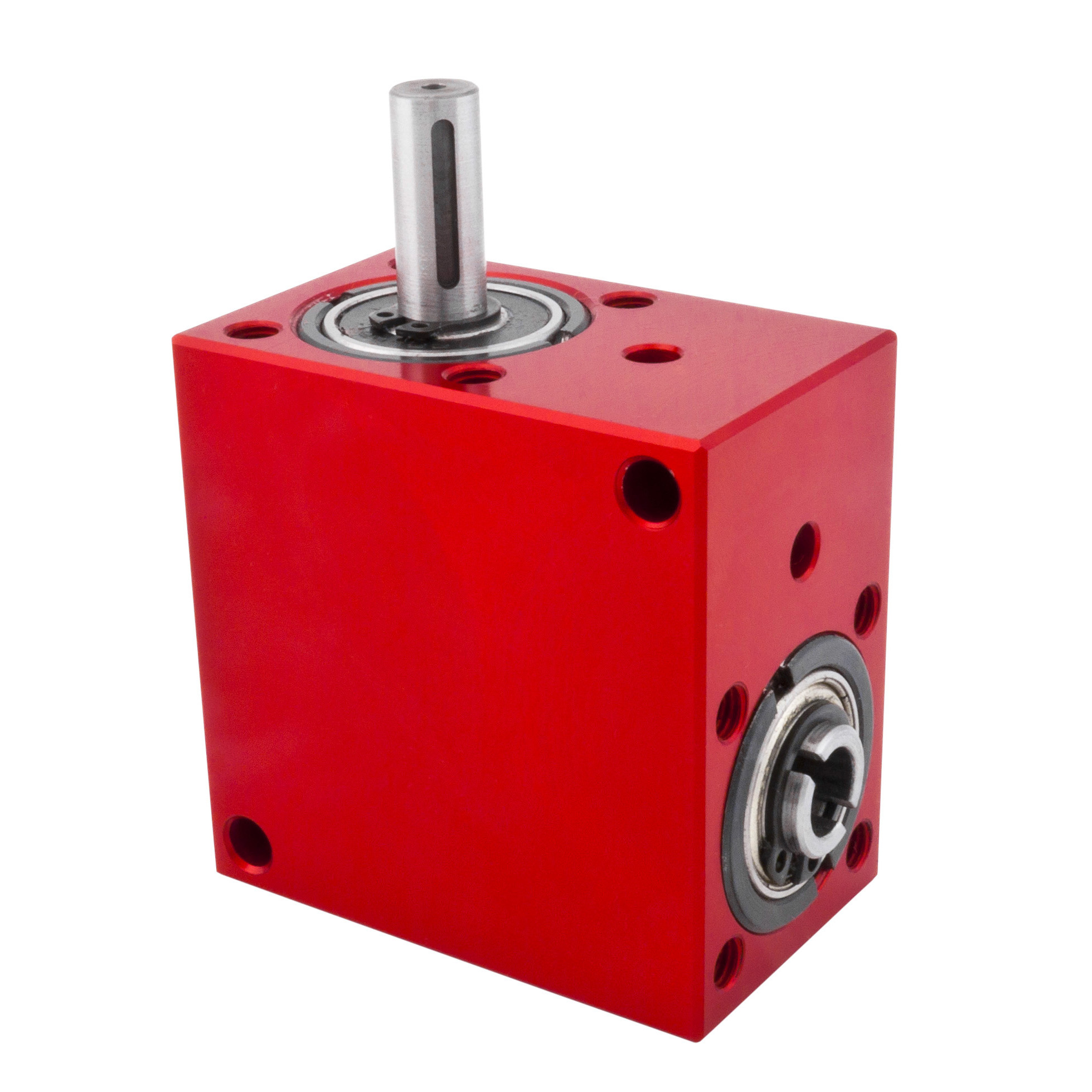 Right angled gearbox, bored shafts - up to 4.47 Nm - 1 bored shaft/1 solid shaft - 3000rpm