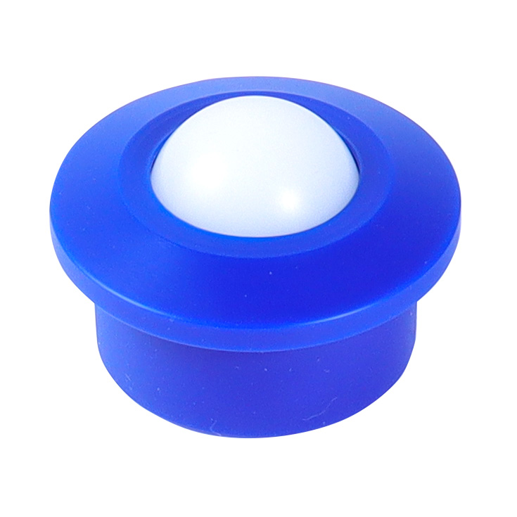 Bille porteuse avec flasque spécial agro - pour l'agro-alimentaire - POM - Avec flasque