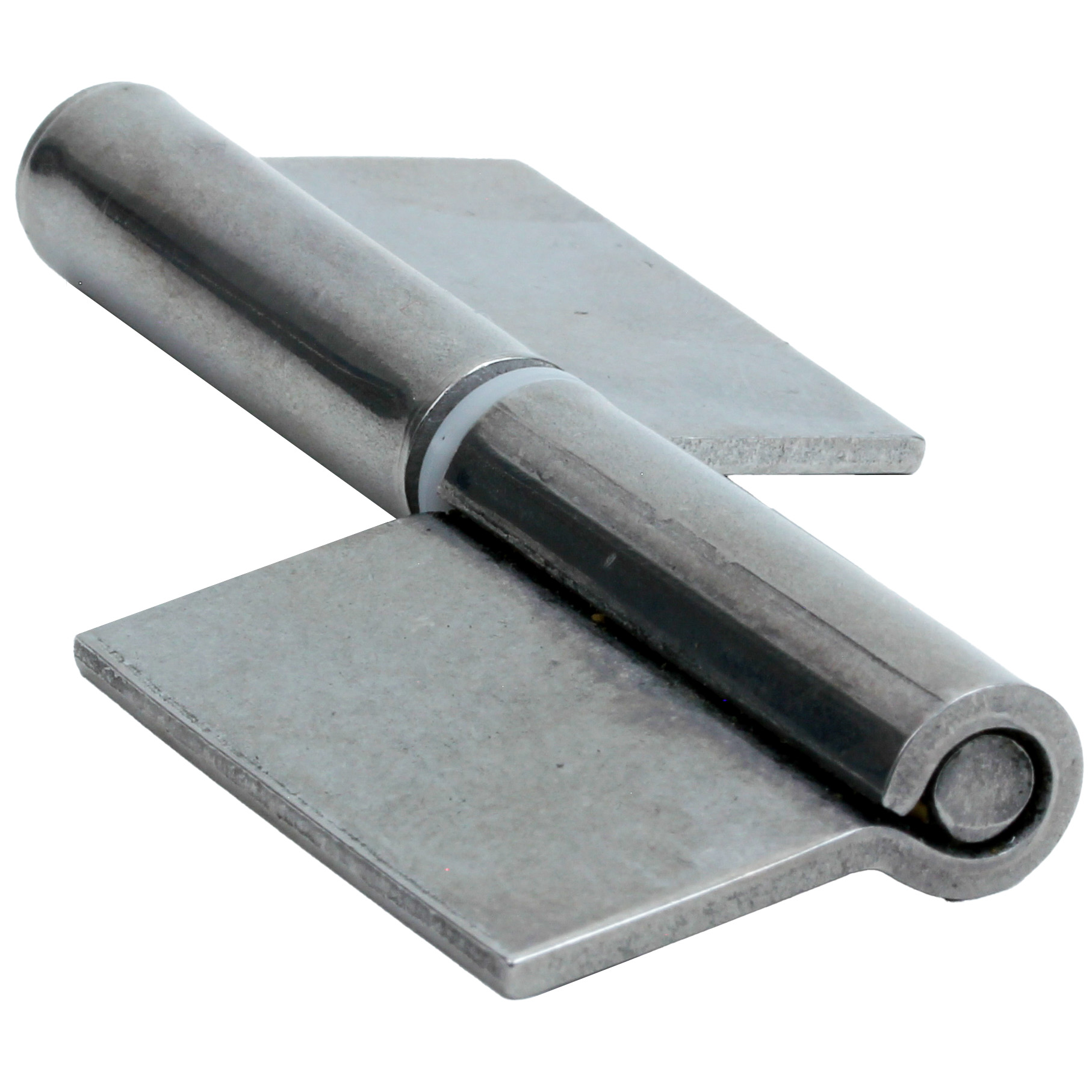 Stainless steel garnet hinge - To be welded - Garnet - Centered