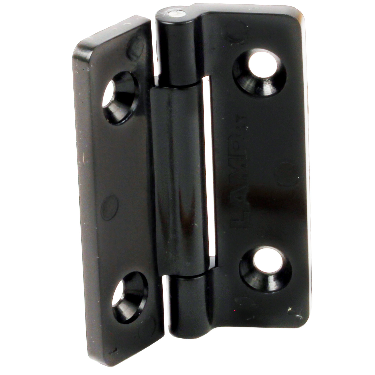 Miniature friction hinge - Friction - Black acetal - 