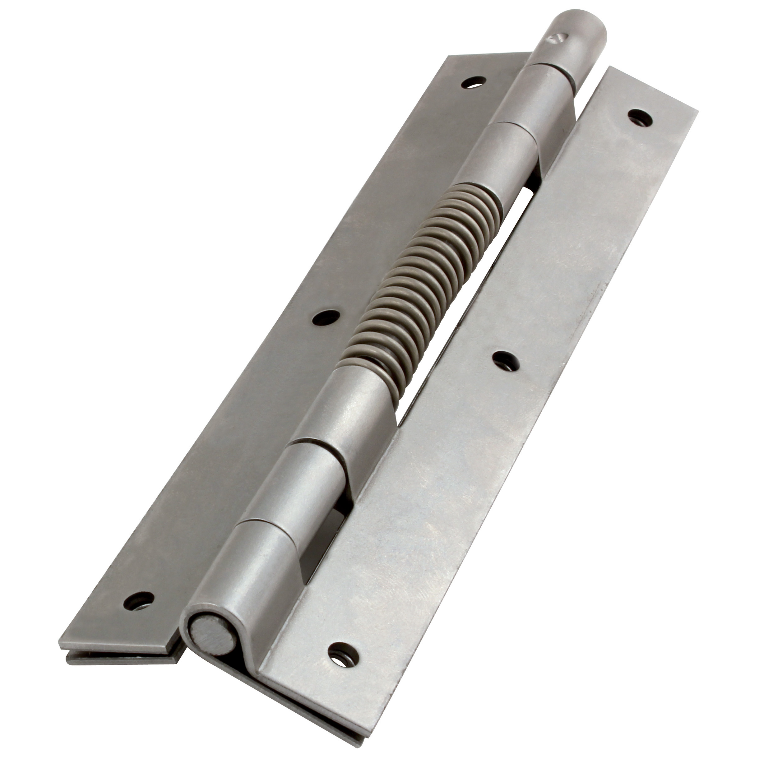 Spring hinge for welding/screw mounting - screwed - opening or closing - 