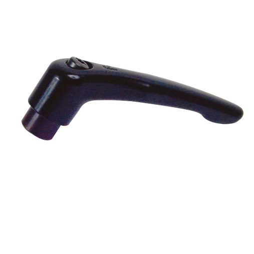 Die cast zinc clamping lever - female - Zamak - Stainless steel grade 303 - 
