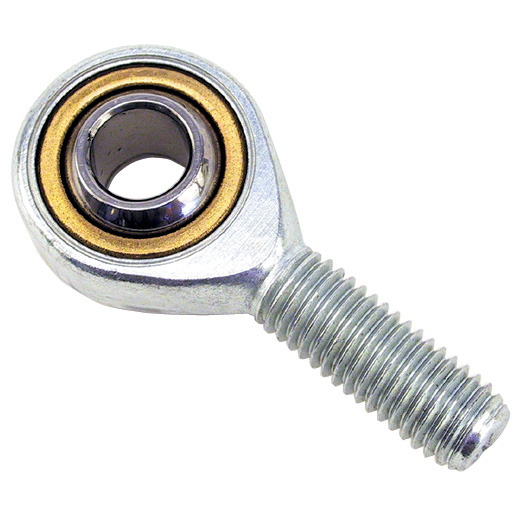 Male rod ends DIN ISO12240-4 - Steel / bronze - right hand - Male