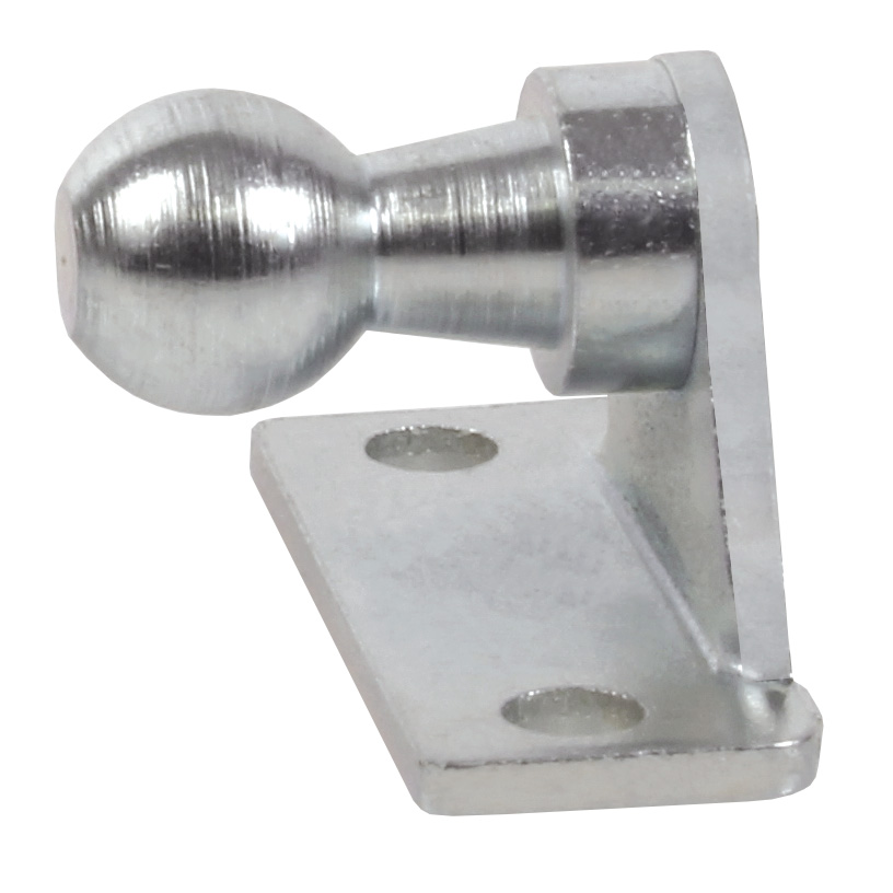 Right angled mounting plate - Right angled mounting plate for ball joint - Stainless steel - 