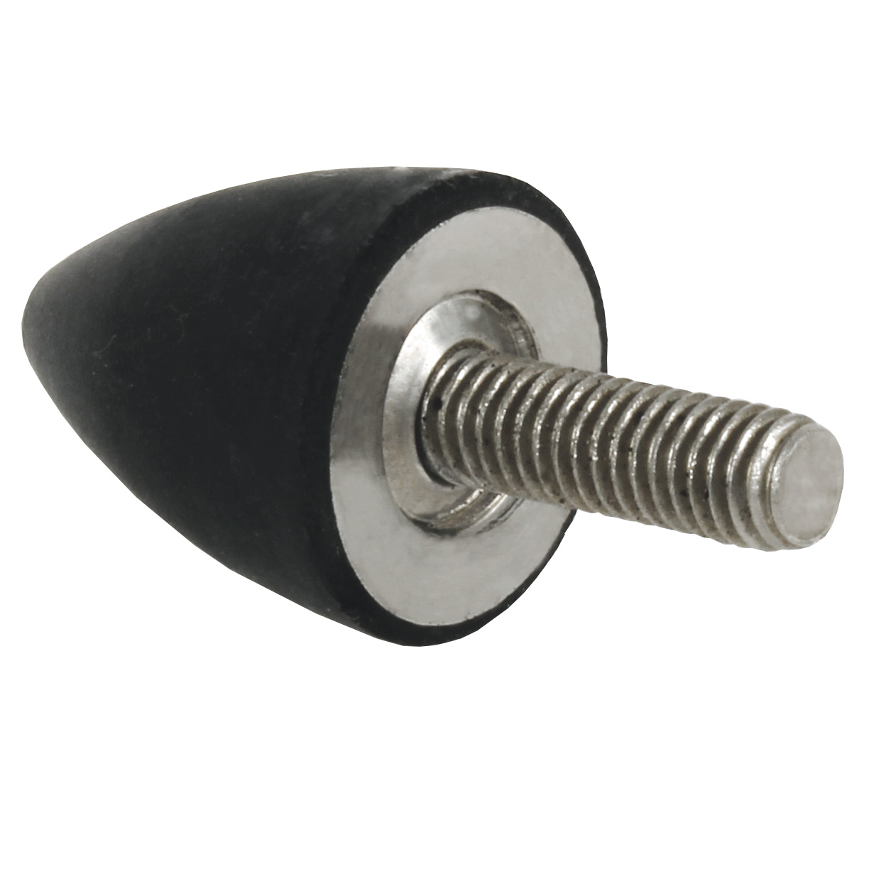 Stainless steel elasto mount - stainless steel - Conical - 1 side Male