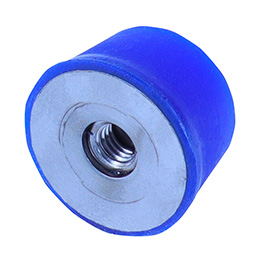 Piedino antivibrante cilindrico - Inox -  - 