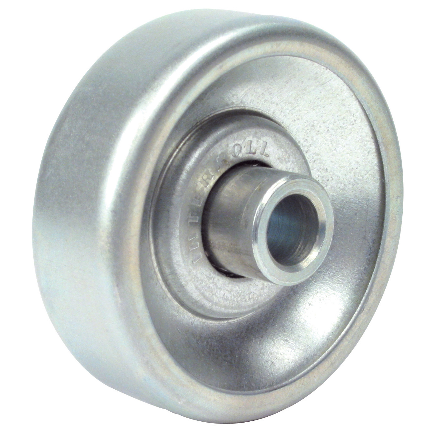 Conveyor wheel - Zinc plated steel - With ball bearing - 