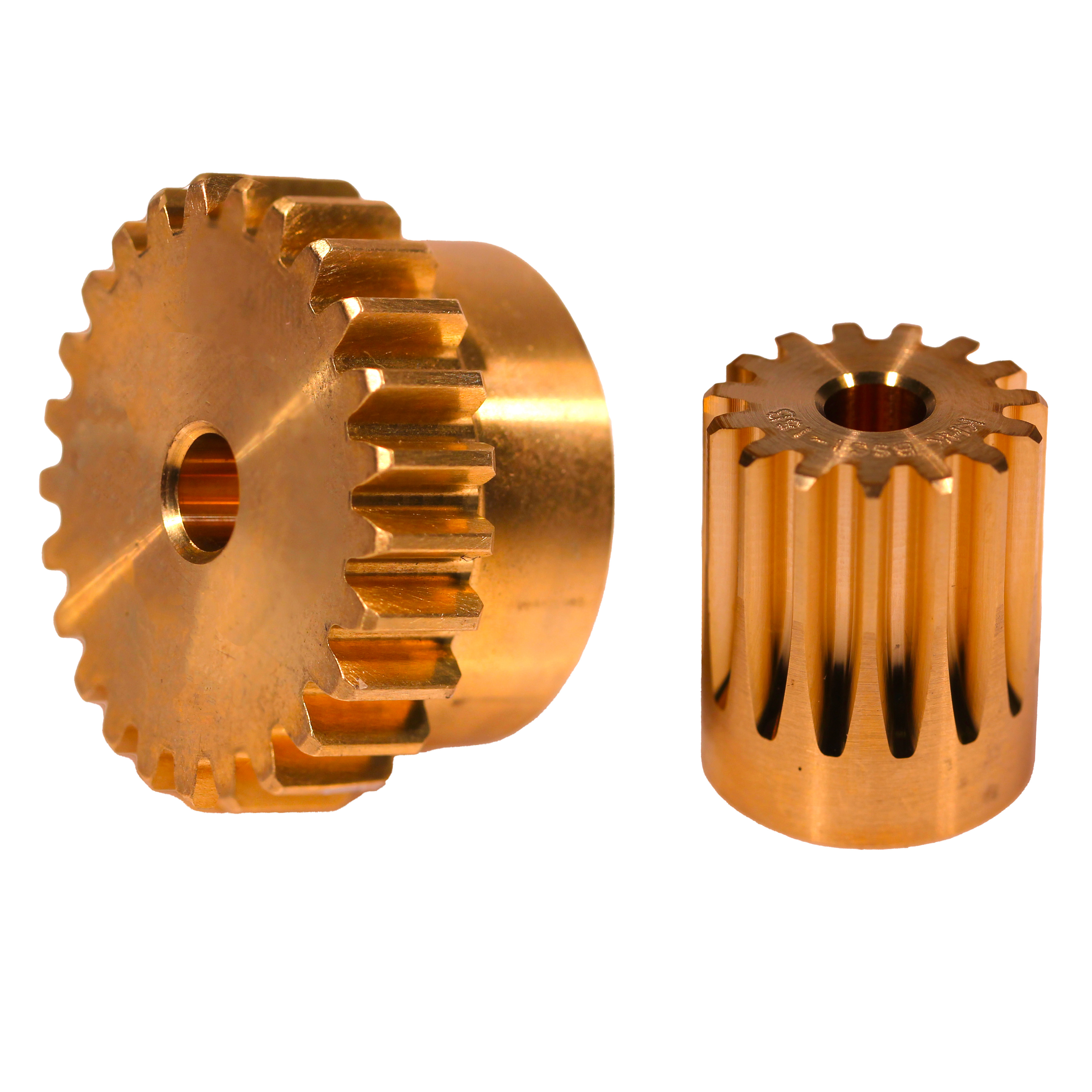 Brass spur gear - Brass CuZn39Pb3 - 1.0 - 