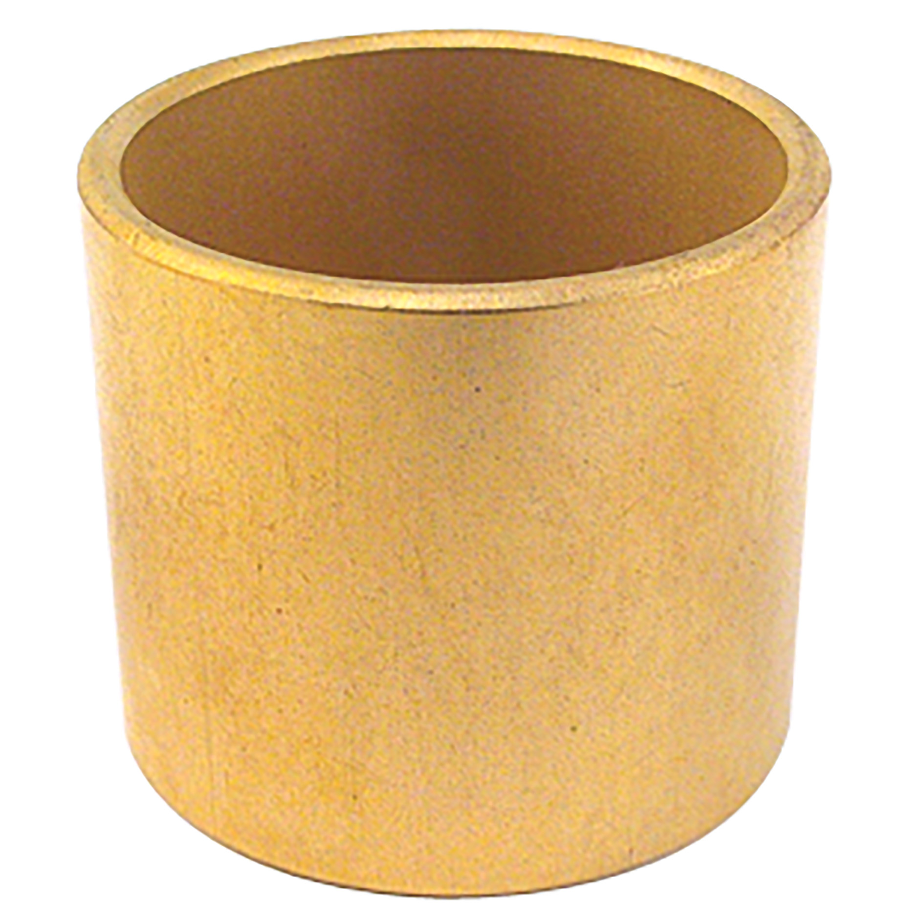 Coussinet bronze fritté cylindrique - Bronze auto-lubrifiant METAFRAM - De 30 à 125mm - Sans collerette