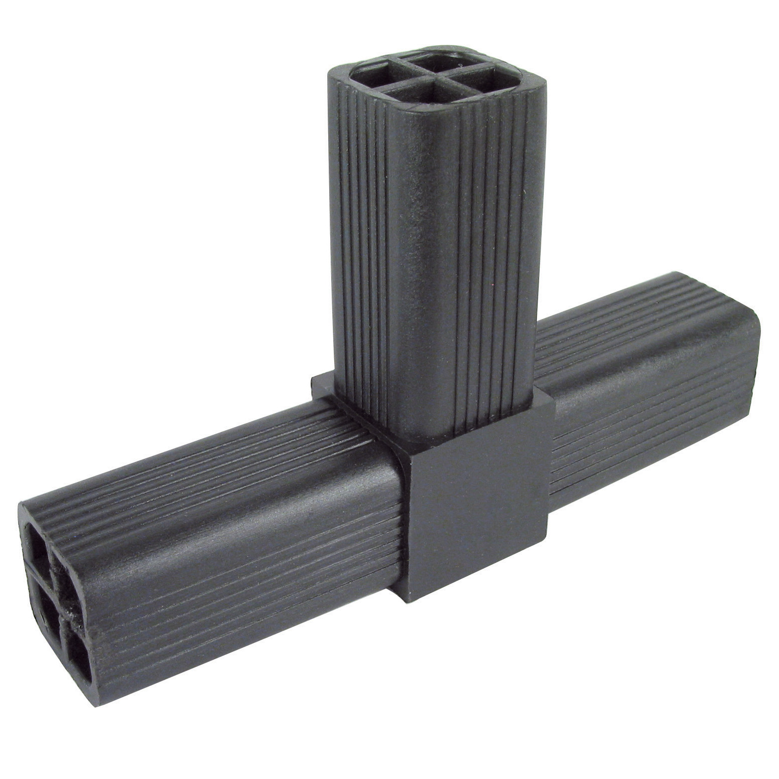 Square tube connector - Fixed angle -  - 