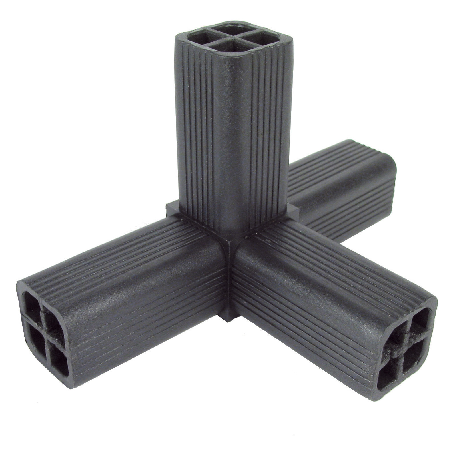 Square tube connector - Fixed angle -  - 