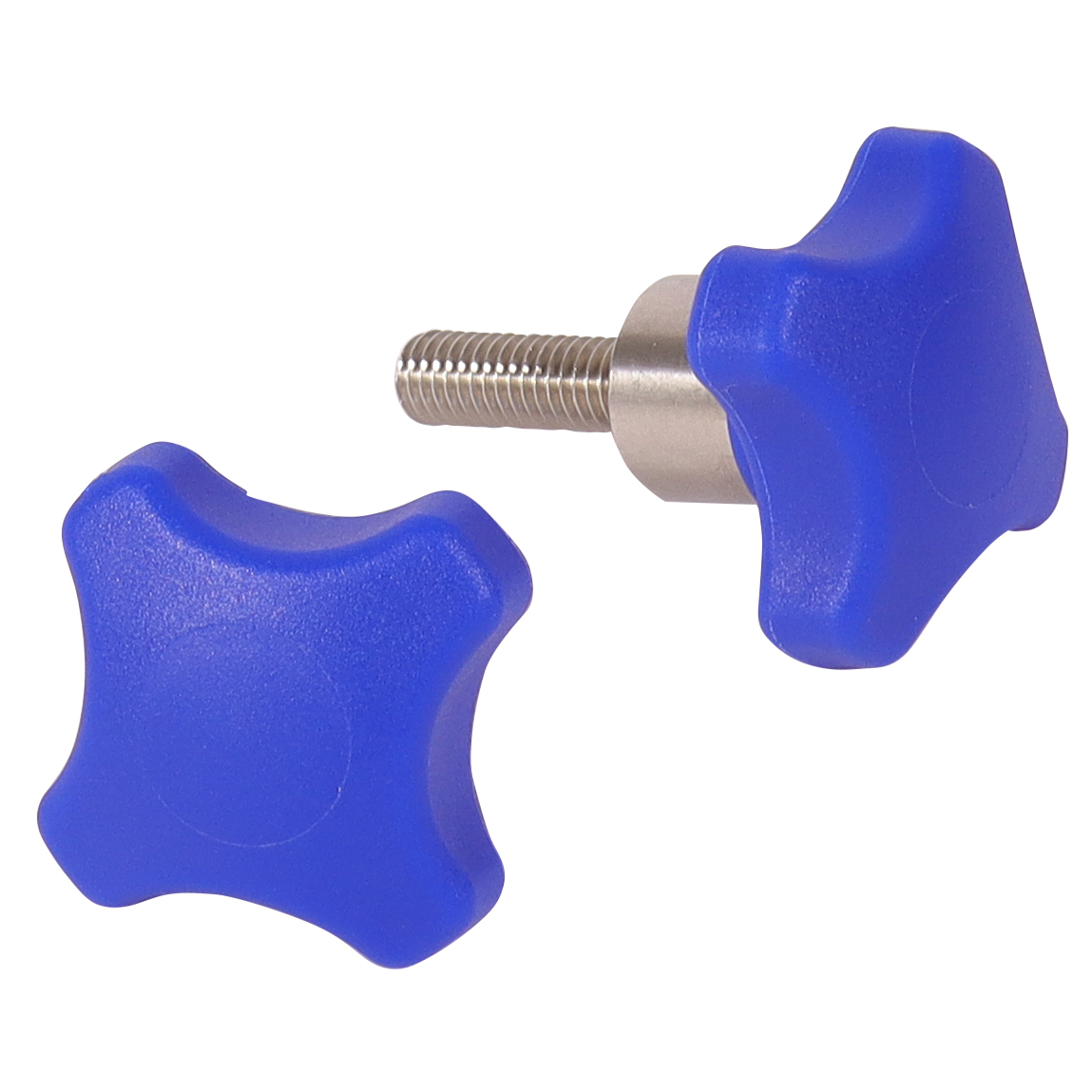 Detectable plastic palm grip -  blue thermoplastic - Male - 