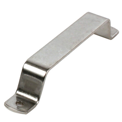Pull handle - Stainless steel - Front fixing handle - 