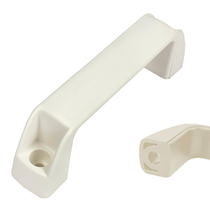 Pull handle - Multi-sector - Smooth hole - White (medical) - 