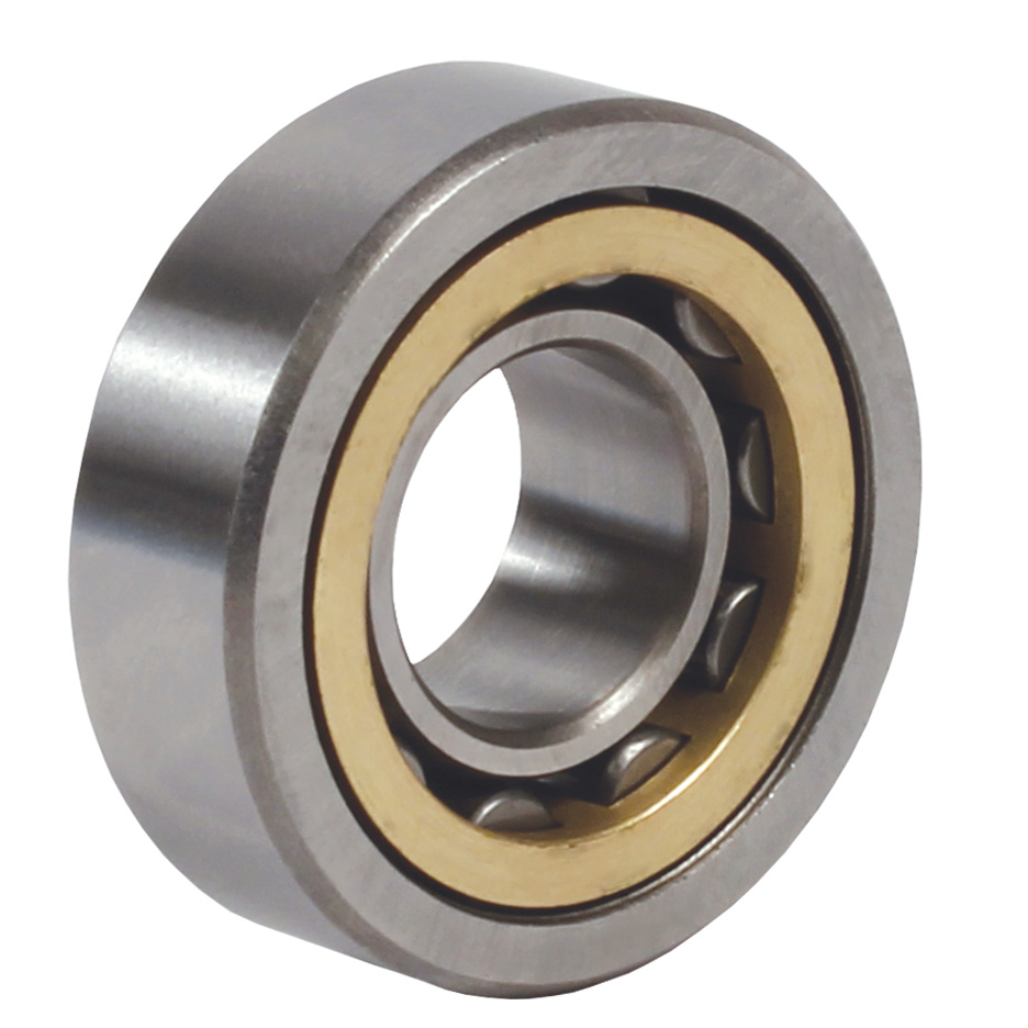 Single row cylindrical roller bearing - Single flange on inner ring -  - 