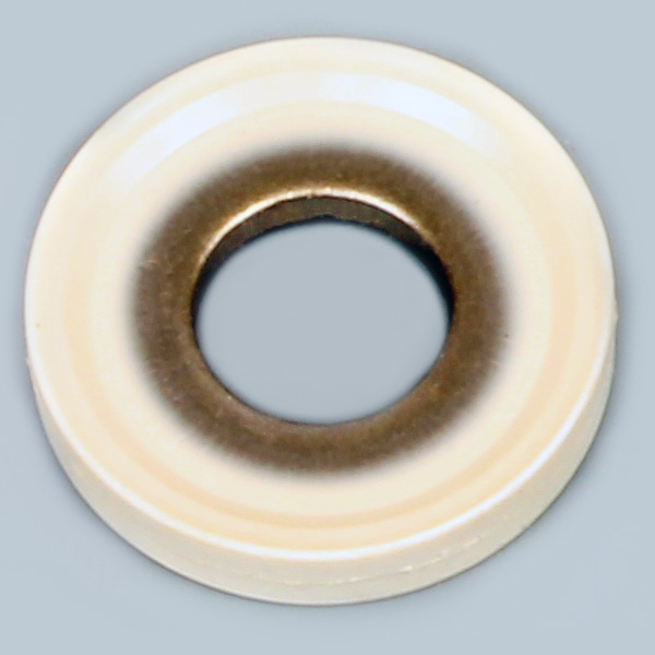 Sealing washer Hygienic Usit® - Stainless steel - White EPDM -  - 