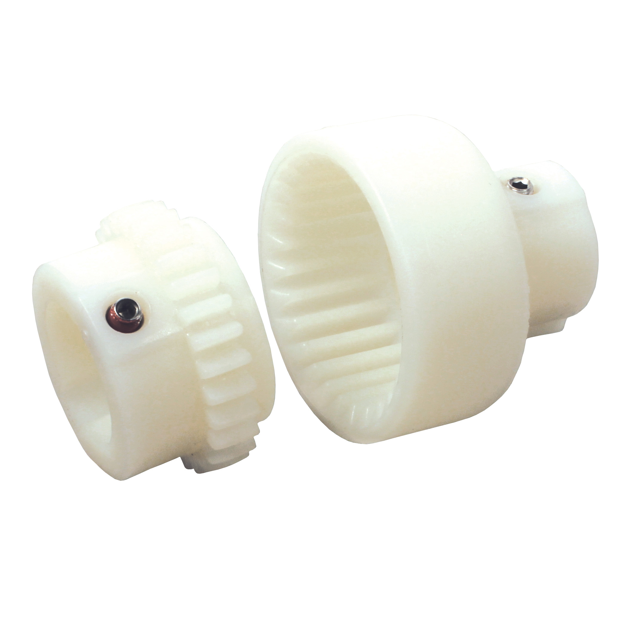 BoWex® curved tooth gear coupling - Nylon - 2 pieces - 