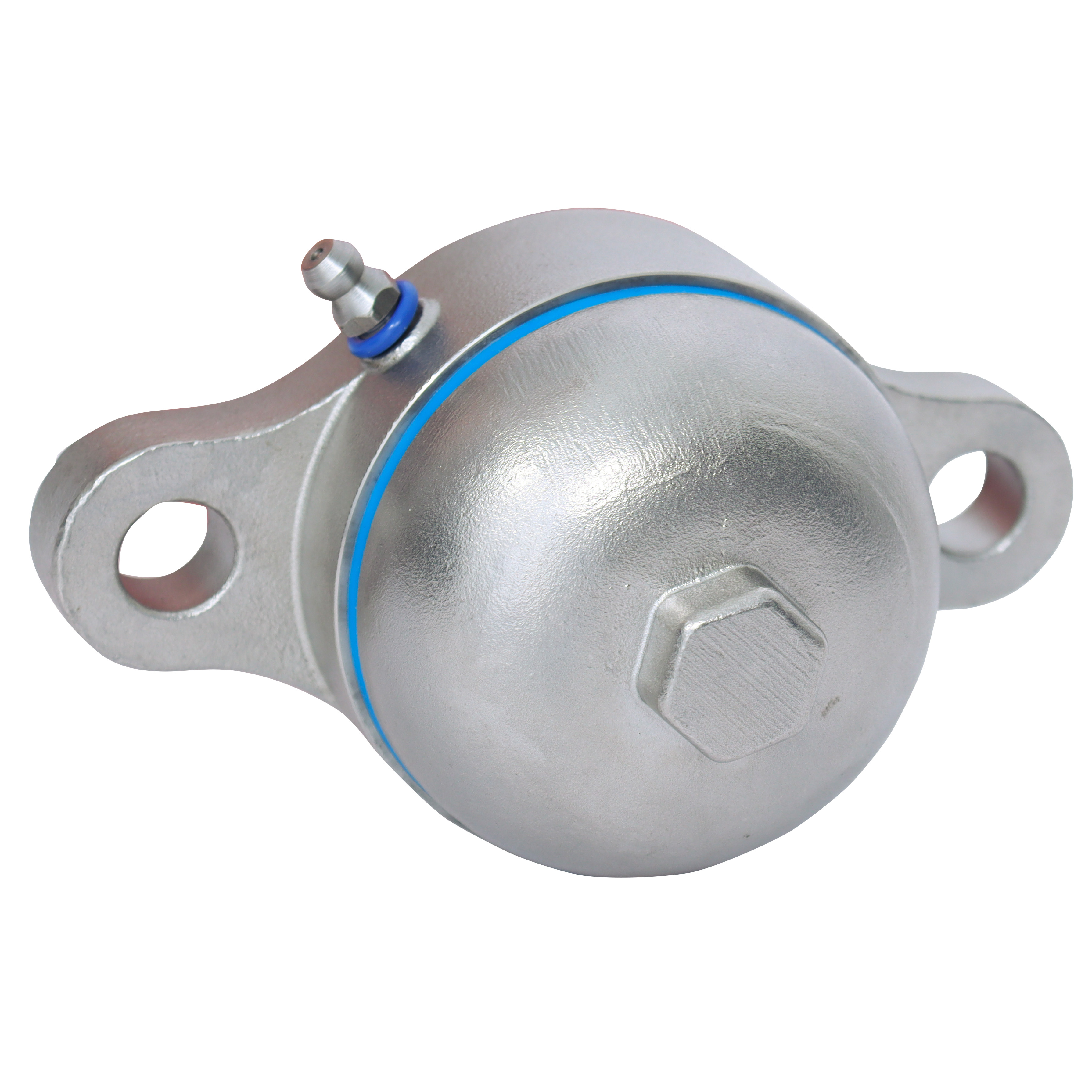 Sealed flange bearing unit for Food Industry - cover - 2 fixing holes - 