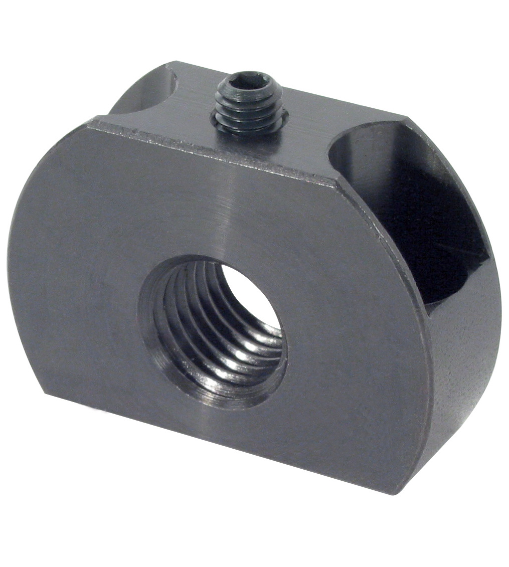 Locking bolt support bracket - Mounting holes at 90° to locating bolt -  - 
