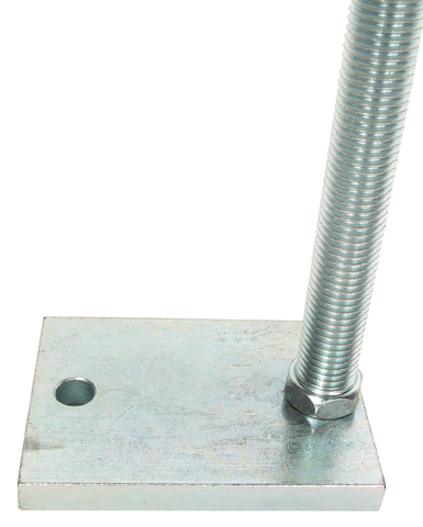 Floor mounting levelling plate - With anchoring point -  - 