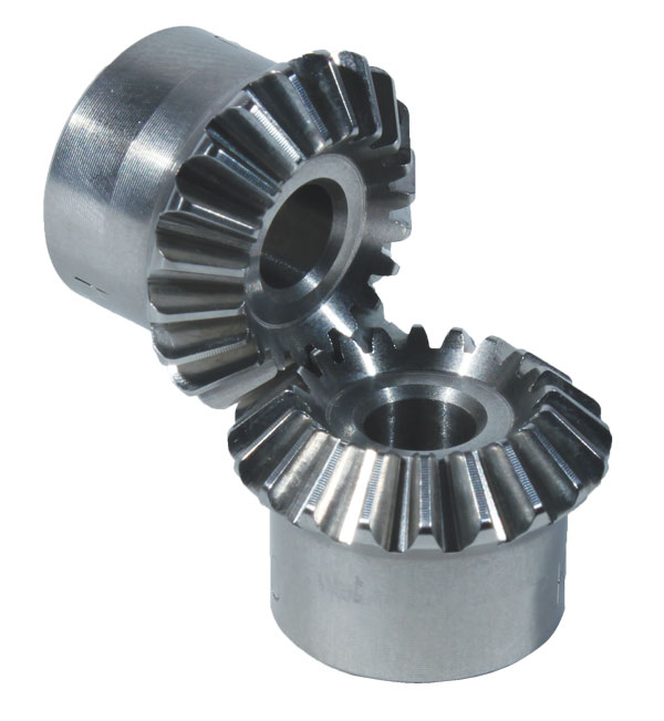 Stainless steel bevel gear - 1:1 - 1 to 2,5 - Stainless steel (303)