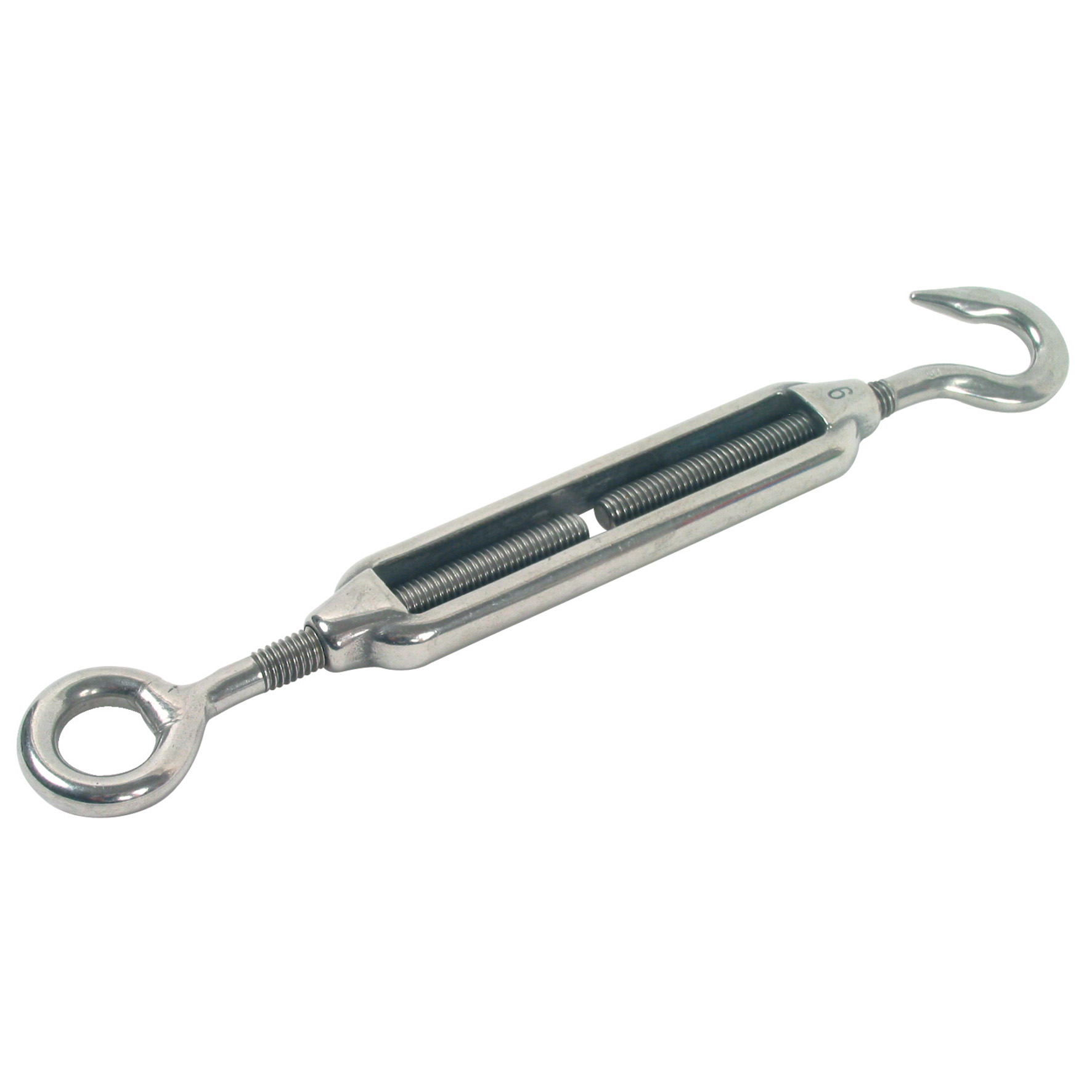 Rigging screw (hook/eye) - Steel - With hook/eye - 