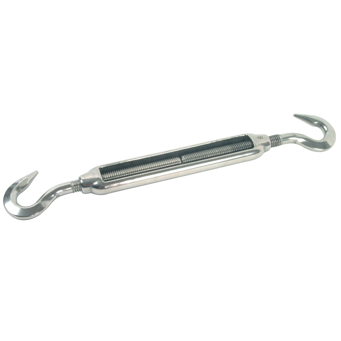 Rigging screw (hook/hook) - Steel - With hook/hook - 