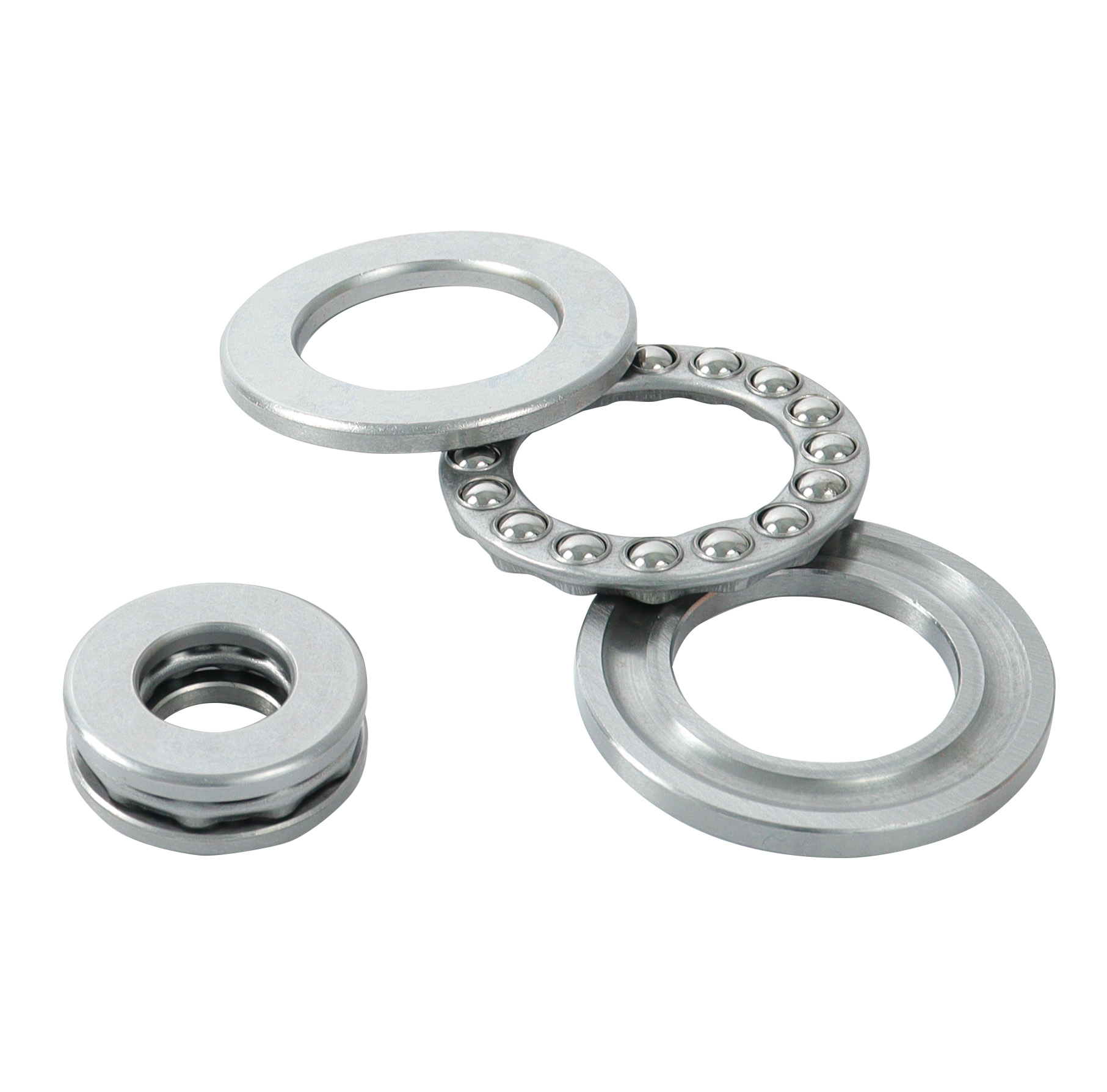 Butée à billes simple effet inox - Inox - charges axiales - 