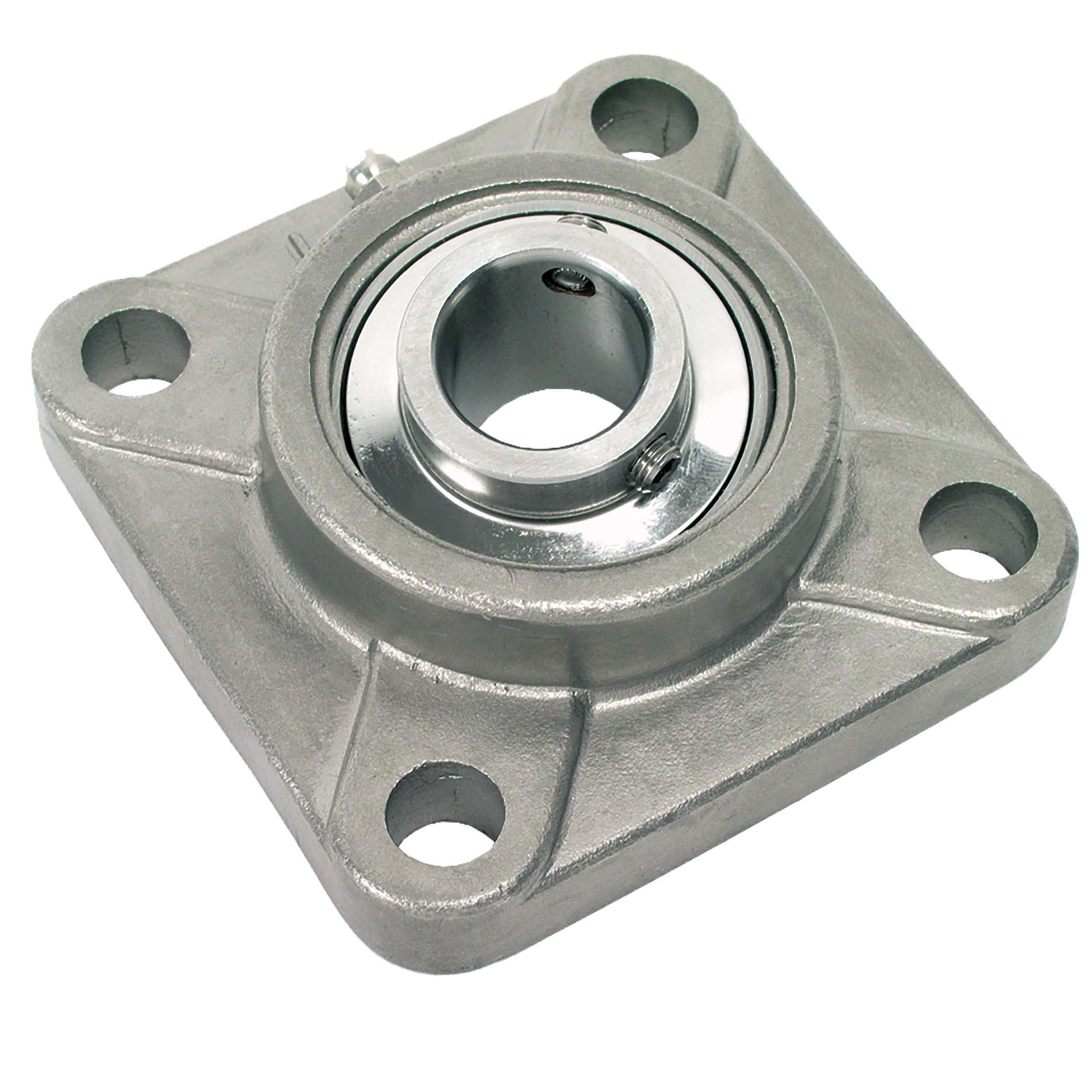 Cuscinetto A Flangia Quadrata Tutto Inox Materiale Inox N Punti Di 