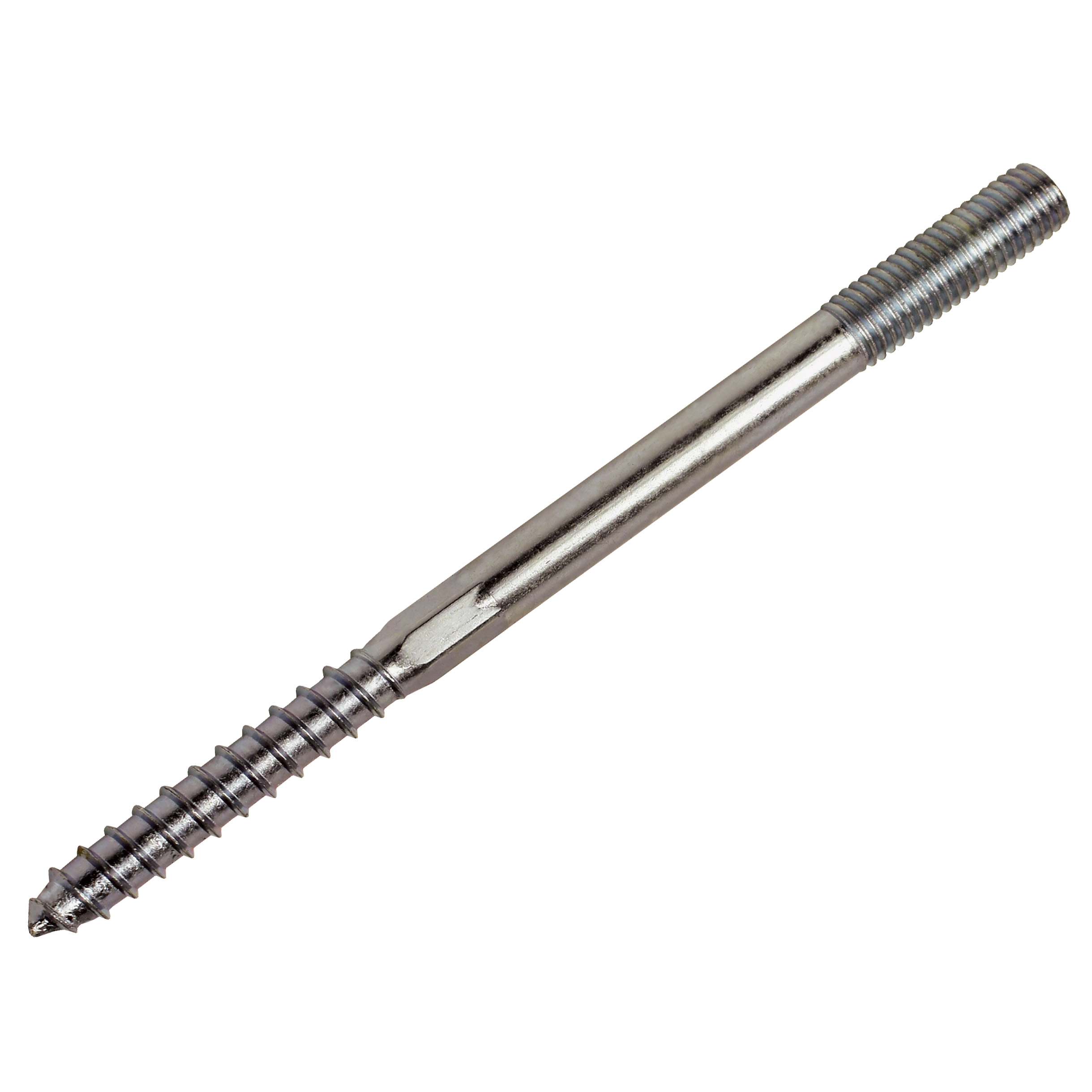 Dual-thread screw wood/metal - Steel -  - 