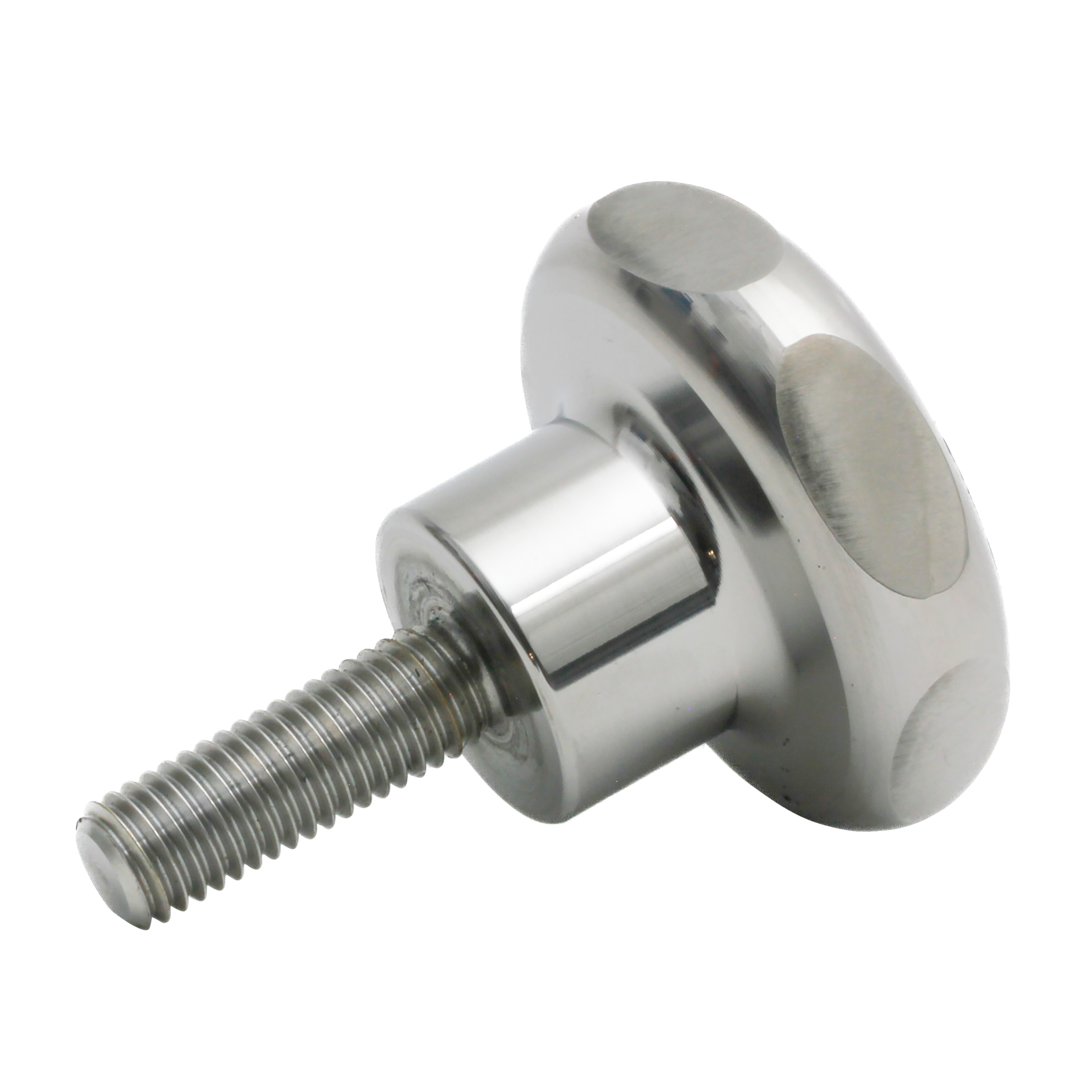 Stainless steel hexagonal headed thumb screw - Male - stainless steel - 