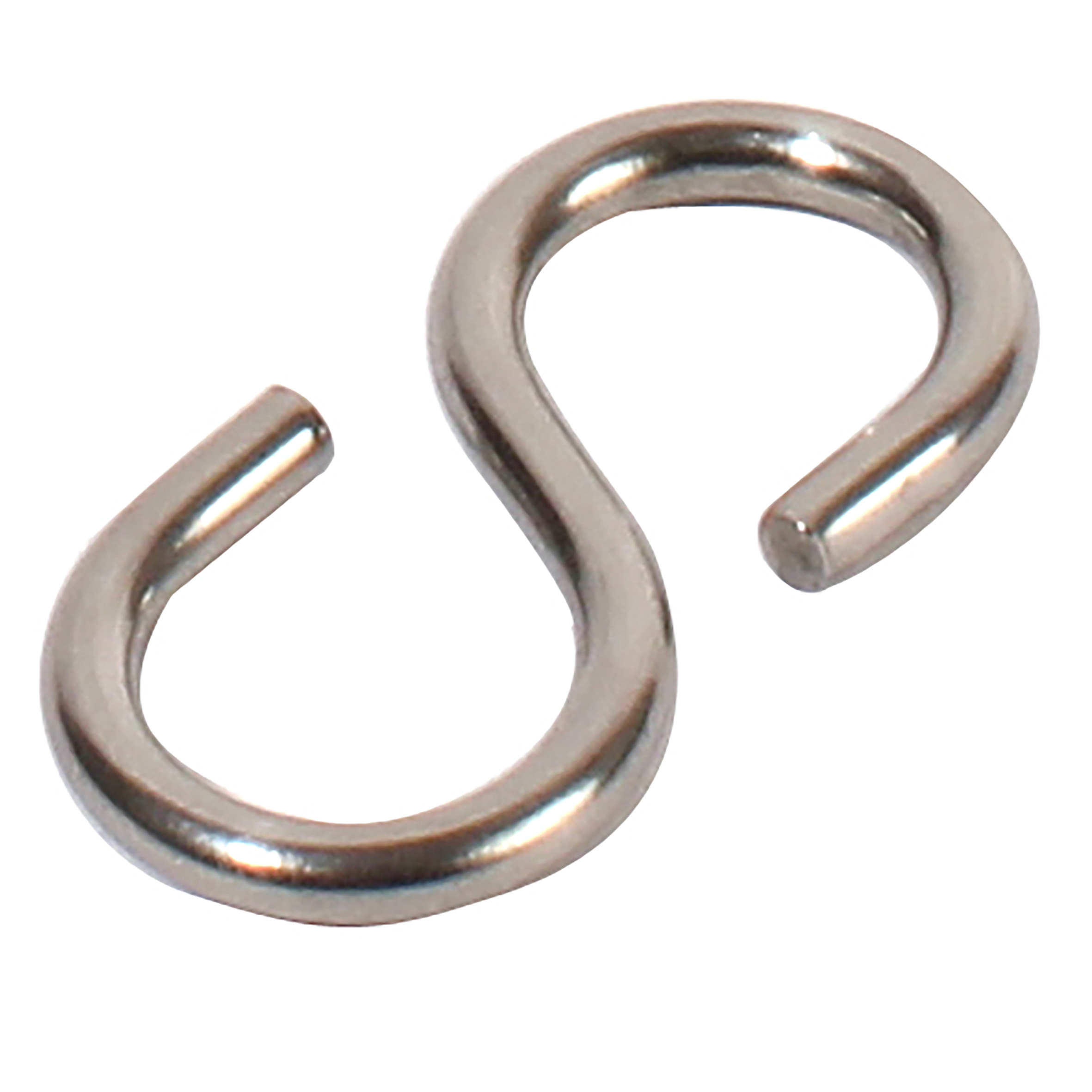 Symmetrical S shaped hook stainless steel - Stainless steel - Economy range - 